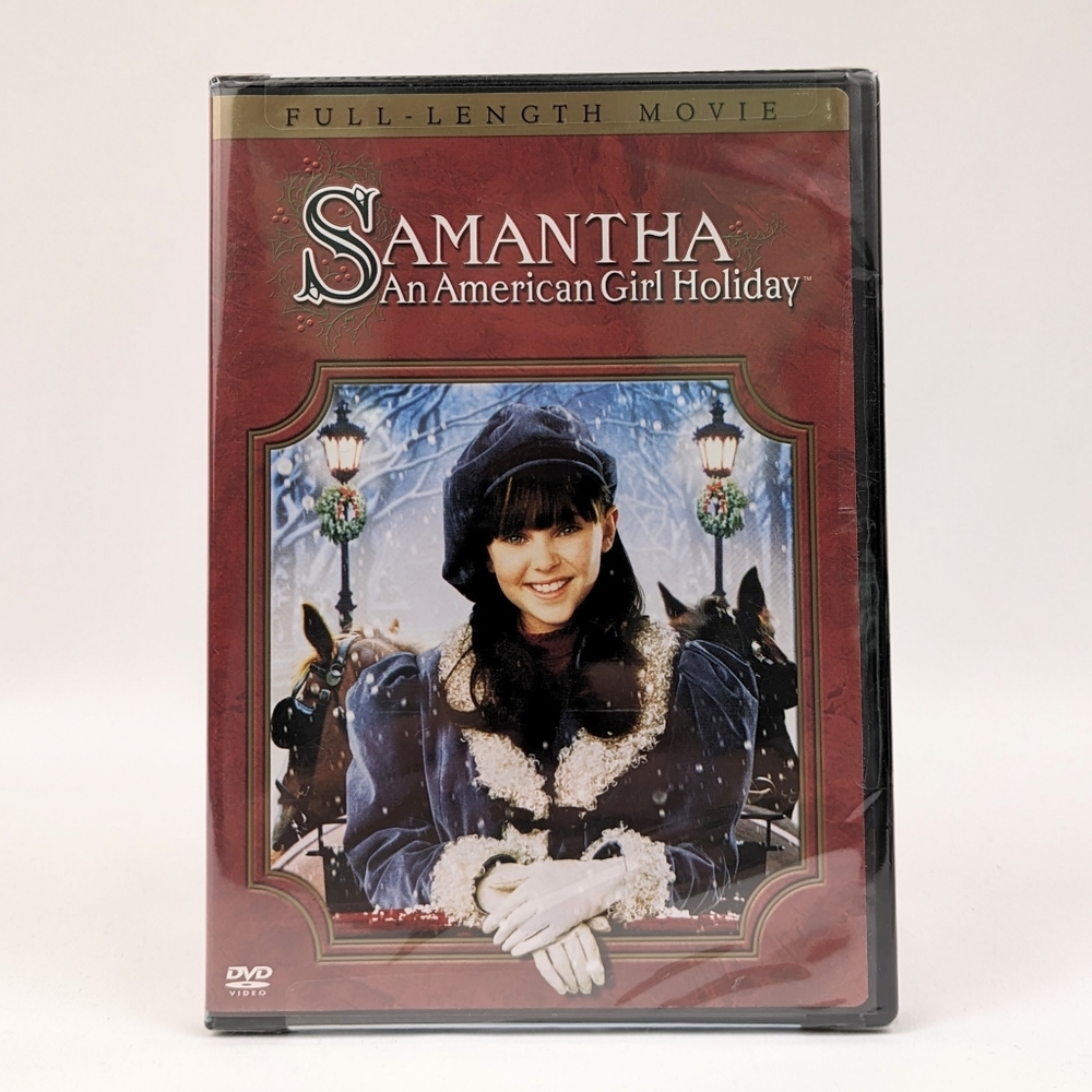 American Girl DVD Samantha An American Girl Holiday Full Length Color Movie NWT